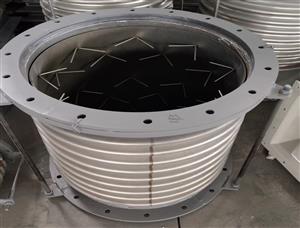 軸向澆筑波紋伸縮節(jié)-高溫軸向波紋補償器-內(nèi)壓靶釘管道膨脹節(jié)